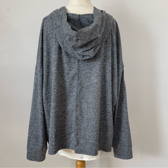 Gapfit Brush Tech Jersey Hoodie - Picture 4 of 6